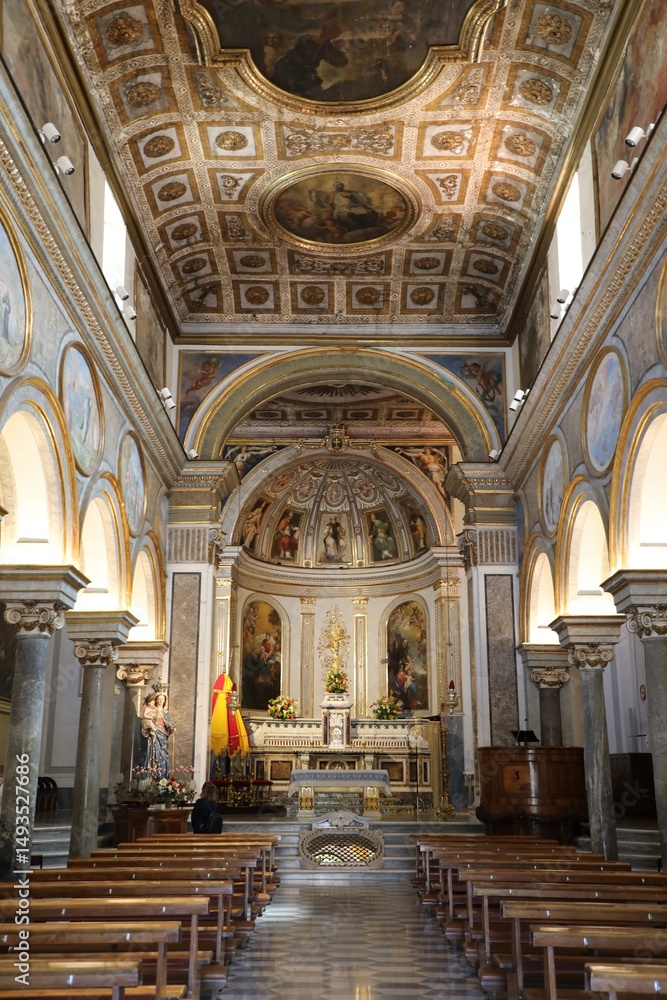 Fototapeta premium Basilica Sant'Antonino - Sorrente 