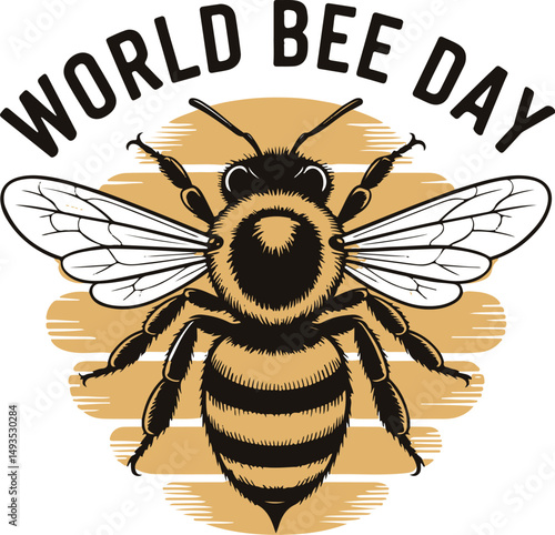 World Bee Day T-Shirt Design
