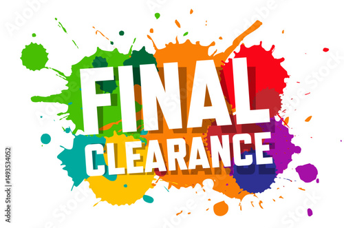 Final clearance