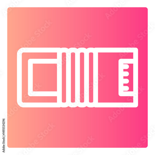 accordion gradient icon