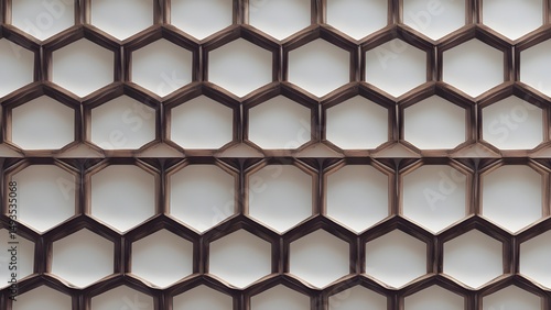 Repeating hexagon pattern, purpose for background 