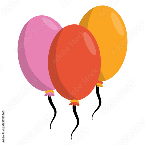 Birthday Ballon Oval