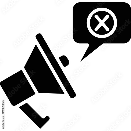 Fake News Icon Vector Element