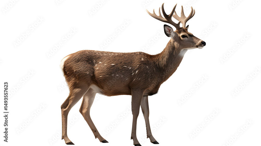Fototapeta premium deer transparent background png