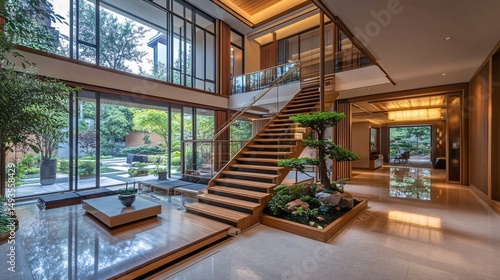 Wallpaper Mural modern living room Torontodigital.ca