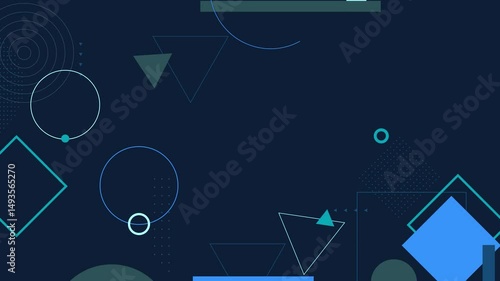 dark background with moving lines, 4K, loop