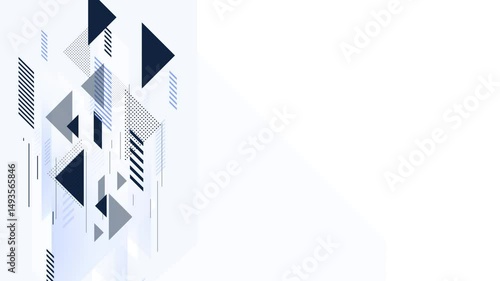 white background with vertical moving lines, 4K, loop