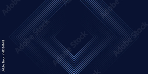 Abstract dark background with glowing geometric lines