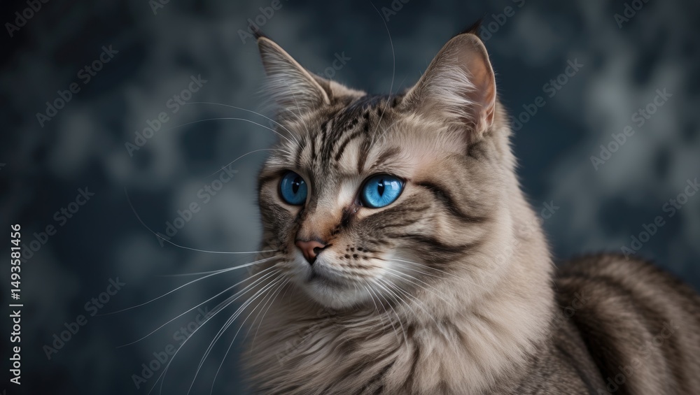 CAT WITH BLUE EYES CAT WITH BLUE EYES