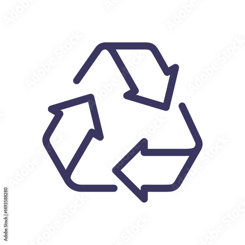 Business strategy success related icon outline and linear vector.