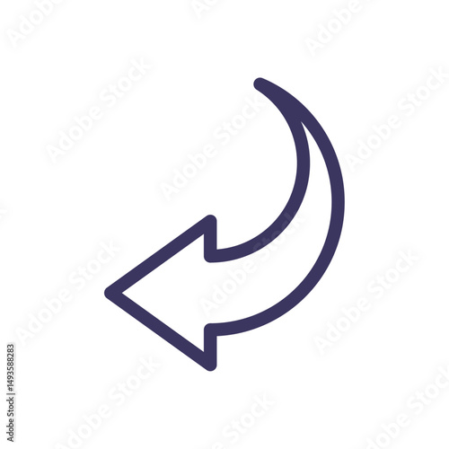 Business strategy success related icon outline and linear vector.