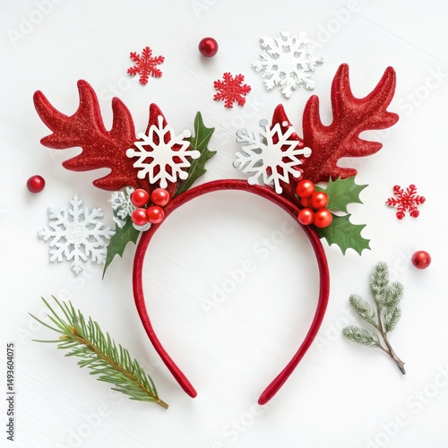 Festive Reindeer Antler Hea...