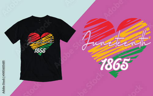 Juneteenth 1865, Juneteenth Day t shirt