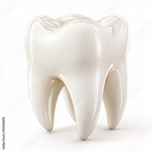 human tooth isolated