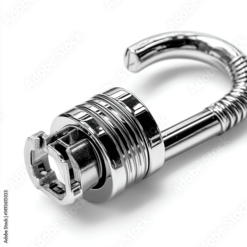 Padlock Isolated