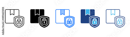Trade Secret Icon Set With Multiple Style Collection 