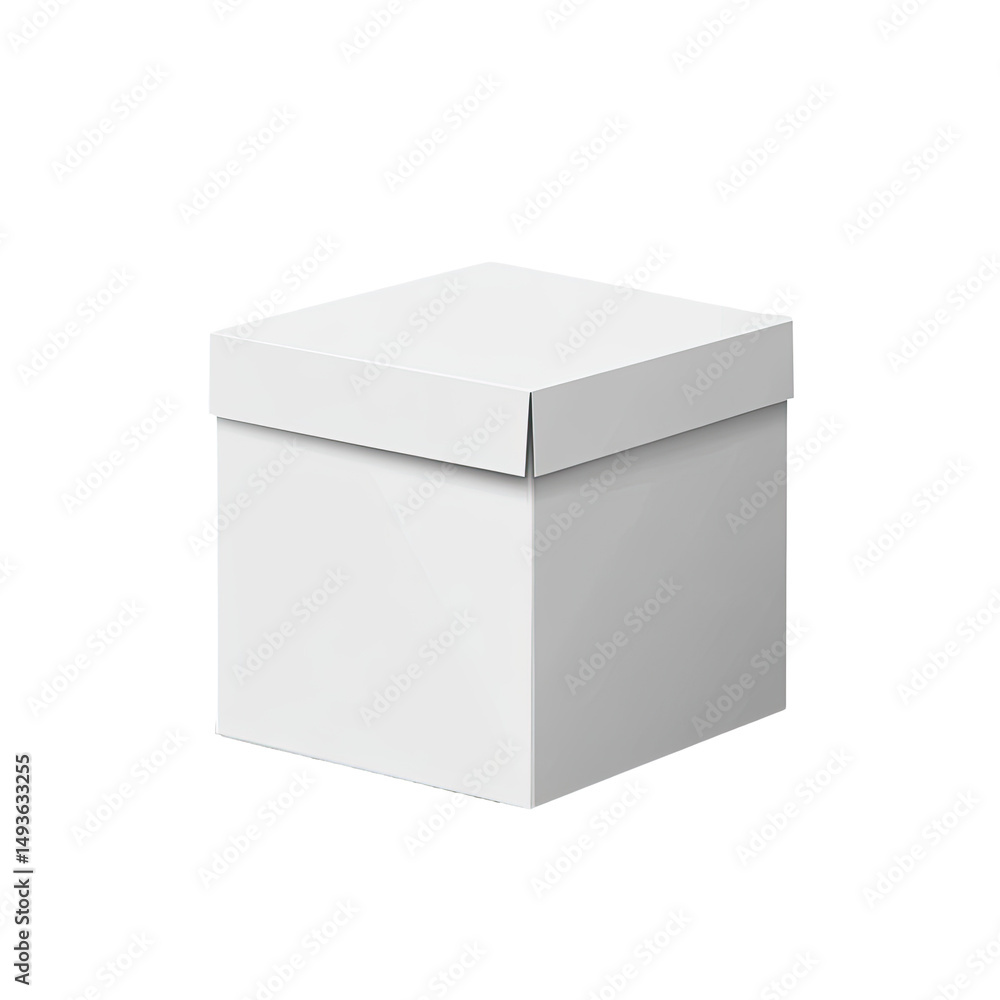 Blank white square gift box (1) Blank white square gift box (1)