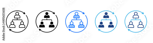 Restructure Icon Set With Multiple Style Collection 