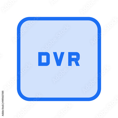 Fiber DVR Outlined Icon