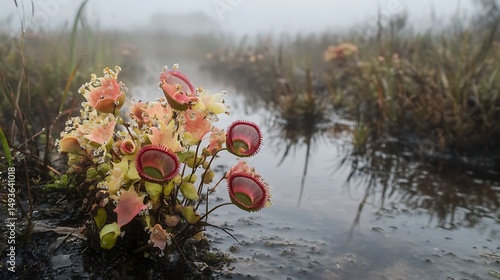 wild flowers in the water