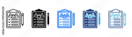 Customer Needs Icon Set With Multiple Style Collection 