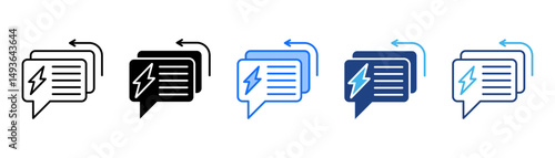 Responsive Icon Set With Multiple Style Collection 
