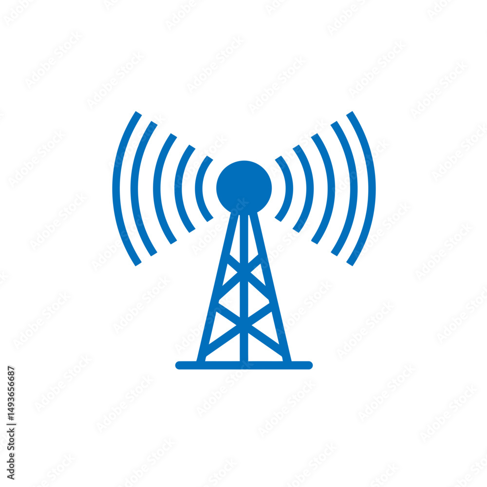 Radio tower icon Radio tower icon