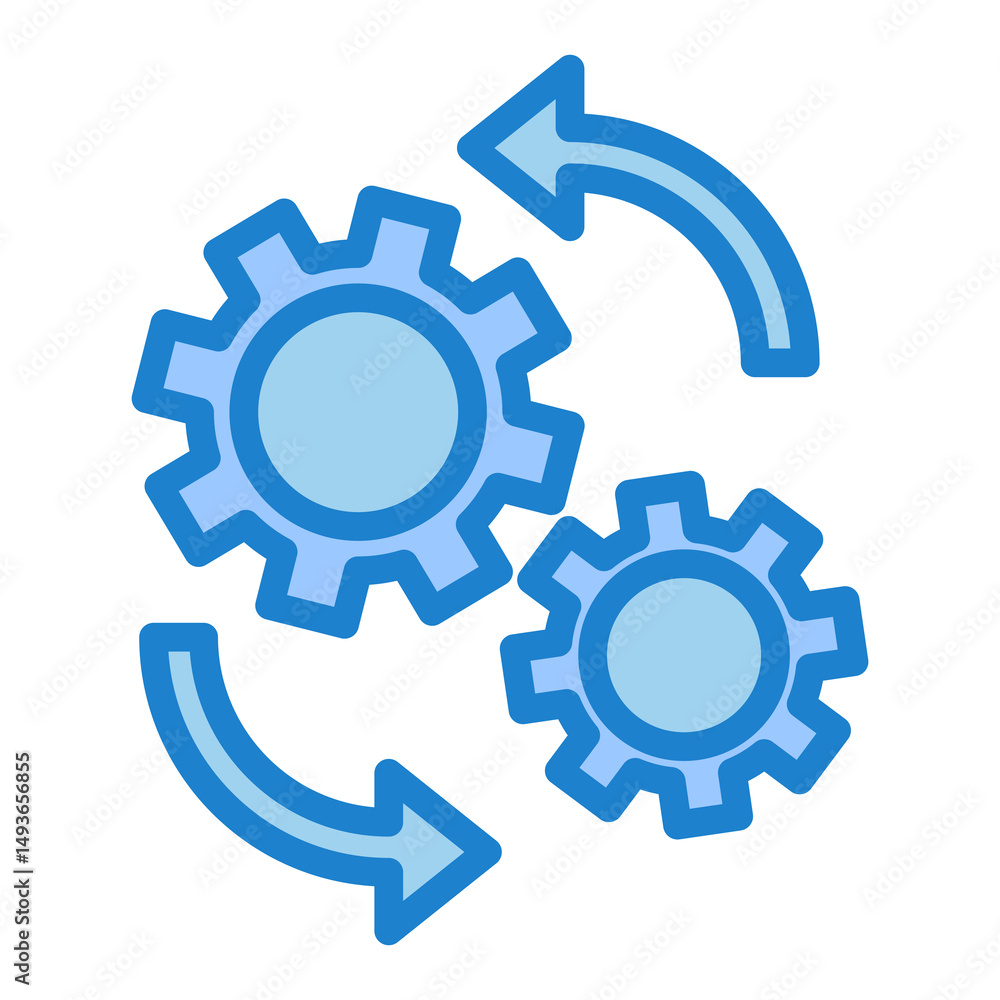 Processing vector icon Processing vector icon