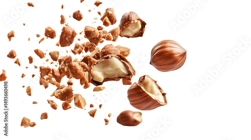  Exploding Hazelnuts and Shells