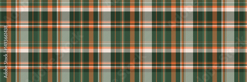 Factory texture check textile, softness tartan fabric pattern. Asymmetric vector background plaid seamless in dark and green colors.
