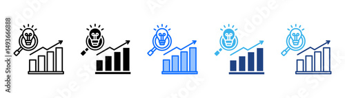Insight Icon Set With Multiple Style Collection 