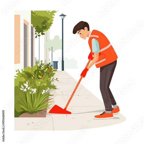 Community Service Day Outdoor Cleanup