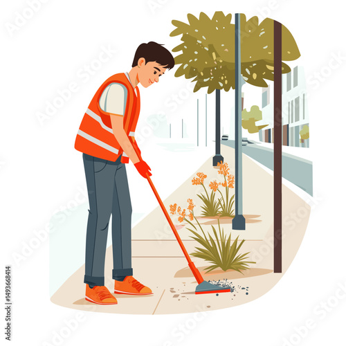 Community Service Day Outdoor Cleanup