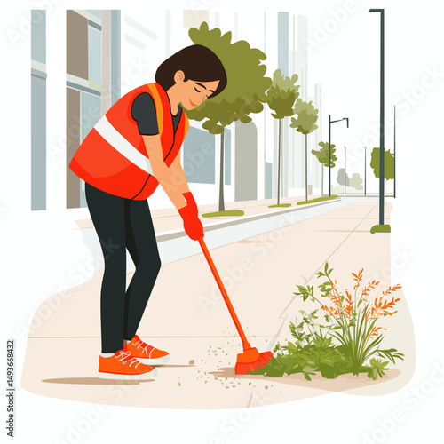 Community Service Day Outdoor Cleanup