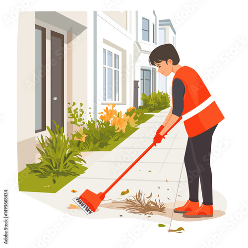 Community Service Day Outdoor Cleanup