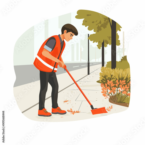 Community Service Day Outdoor Cleanup