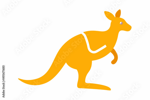 kangaroo vector illustration