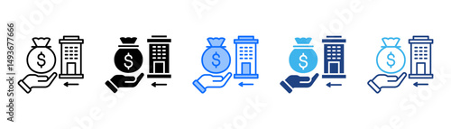 Takeover Icon Set With Multiple Style Collection 