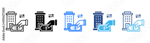 Purchase Icon Set With Multiple Style Collection 