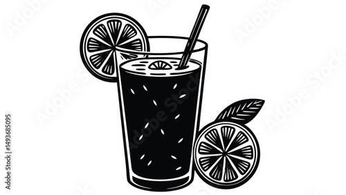 Tall Glass of Lemonade