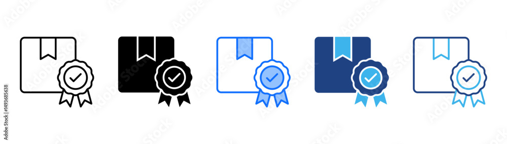 Obraz premium Product Icon Set With Multiple Style Collection 