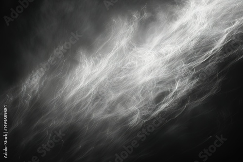 Wallpaper Mural Abstract Light Streaks: Ethereal patterns of light create a captivating dynamic scene Torontodigital.ca