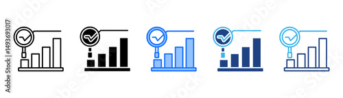 Trend Icon Set With Multiple Style Collection 