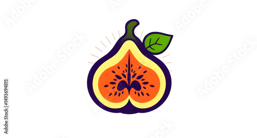 Fig, Fig fruit, Fresh fig, Ripe fig, Fig vector, Fig illustration, Fig icon, Fig clipart, Fig drawing, Fig slice, Halved fig, Whole fig, Purple fig, Green fig, Fig cross-section, Fig with seeds, Juicy