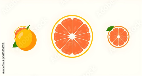 set of orange slice , Set of orange slices, Orange slice collection, Orange wedges set, Citrus slice set, Sliced orange pieces, 