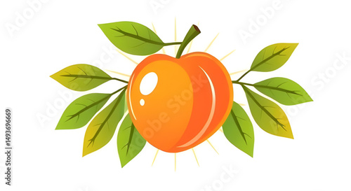 Apricot, Apricot fruit, Apricot vector, Apricot illustration, Apricot icon, Ripe apricot, Whole apricot, Halved apricot, Apricot with seed, Apricot drawing, Fresh apricot, Sweet apricot, Juicy apricot