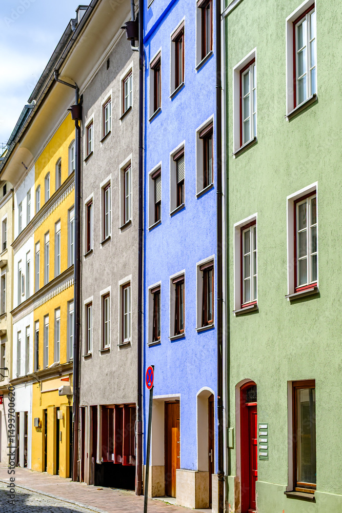 Fototapeta premium old town of wasserburg am inn - bavaria