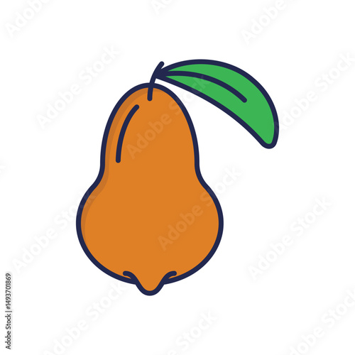 Rose Apple Vector icon