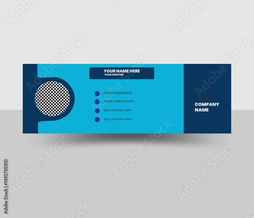 Modern & Professional Email Signatures for your Business and Personal use. Easy to customize your email signature with your logo, social profile, you can easily change its text & color from photoshop.