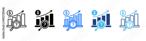 Forecast Icon Set With Multiple Style Collection 